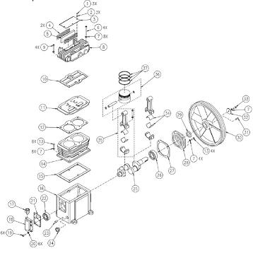 Coleman ILA1883054 Pump Breakdown